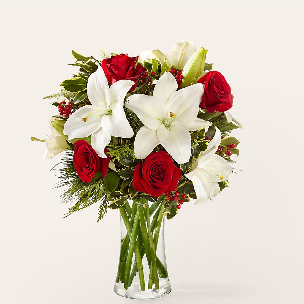 Sparkling Snowflakes Bouquet – St Lucie Flower Venue And Gifts, Fort Pierce FL