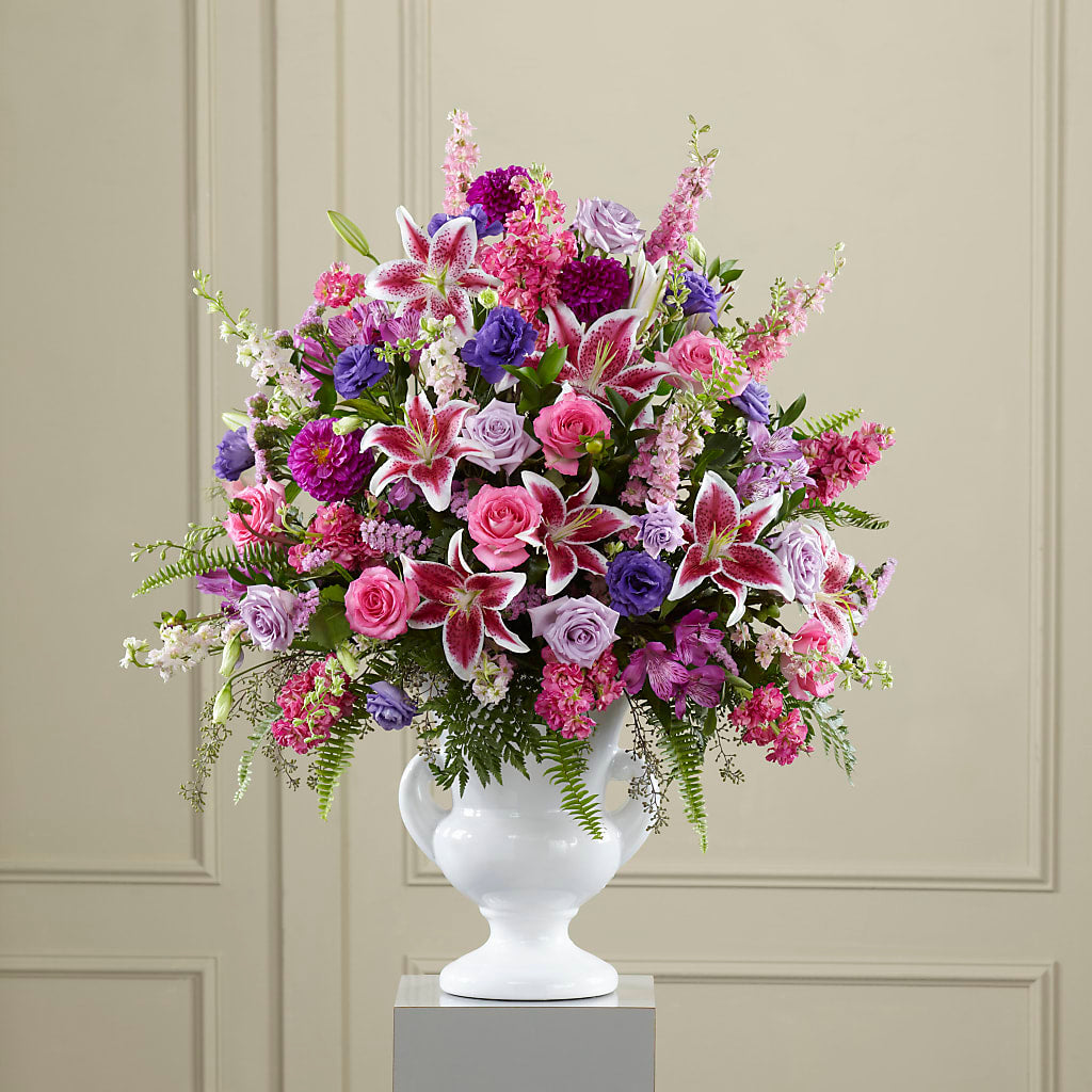 Peaceful Tribute Arrangement – St Lucie Flower Venue And Gifts, Fort Pierce FL