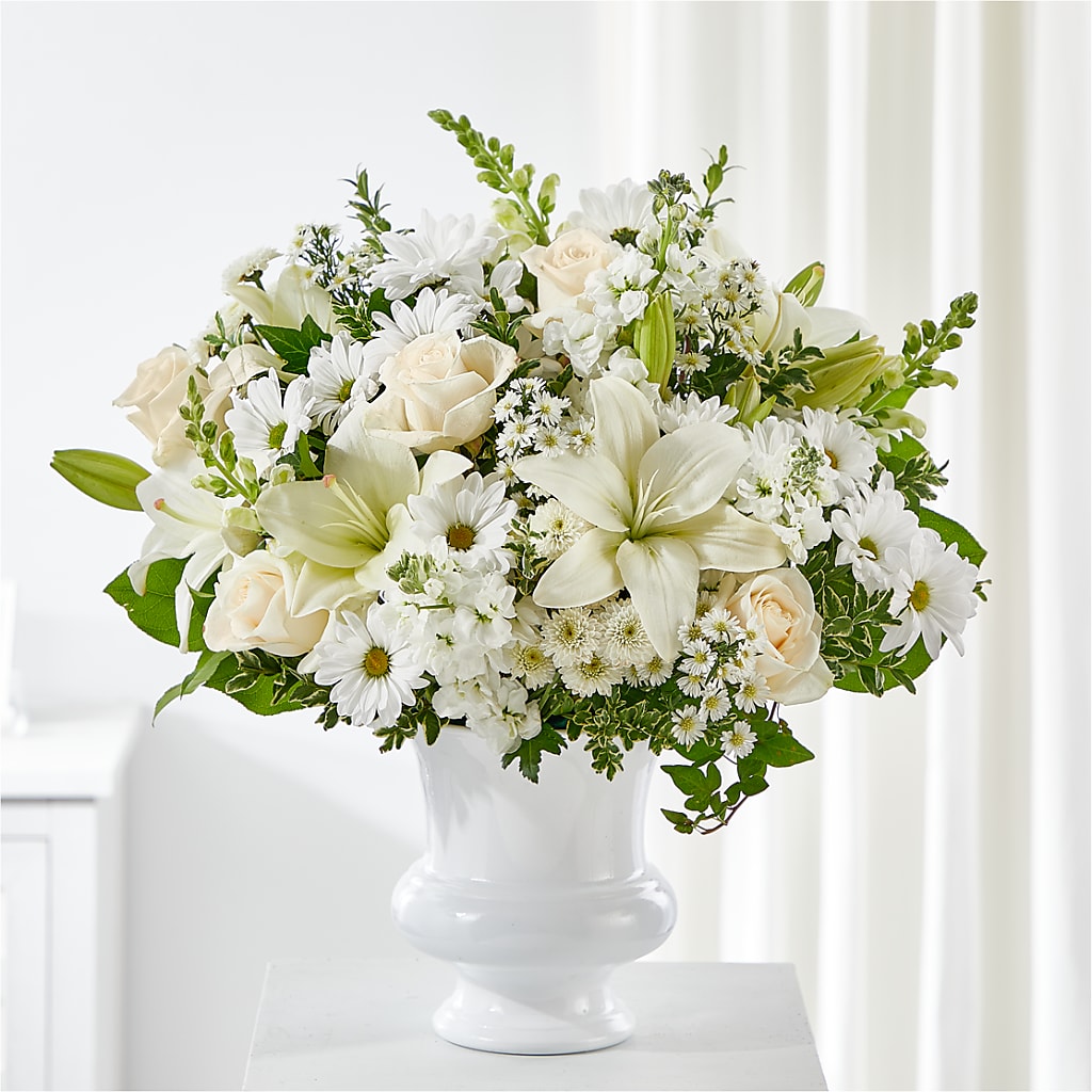 Uplifting Urn Arrangement – St Lucie Flower Venue And Gifts, Fort Pierce FL