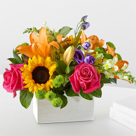 Best Day Box Bouquet –  St Lucie Flower Venue And Gifts, Fort Pierce FL