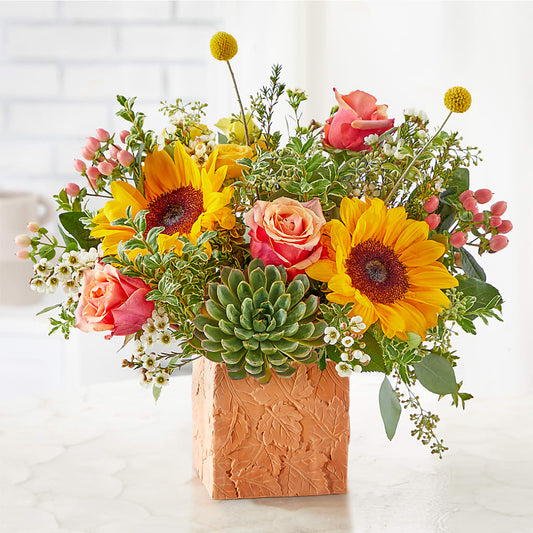 Sunflower Season Bouquet –  St Lucie Flower Venue And Gifts, Fort Pierce FL