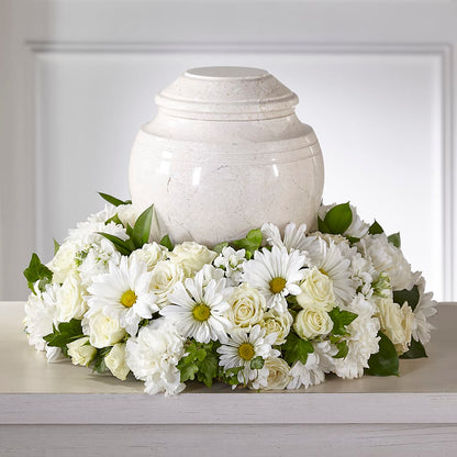 Ivory Gardens Cremation Adornment –  St Lucie Flower Venue And Gifts, Fort Pierce FL