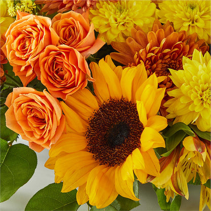 Autumn Harmony Centerpiece –  St Lucie Flower Venue And Gifts, Fort Pierce FL