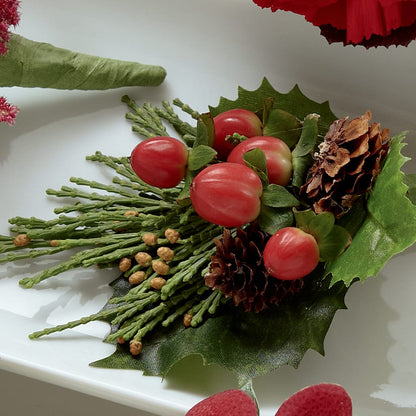 Red Berry Boutonniere –  St Lucie Flower Venue And Gifts, Fort Pierce FL